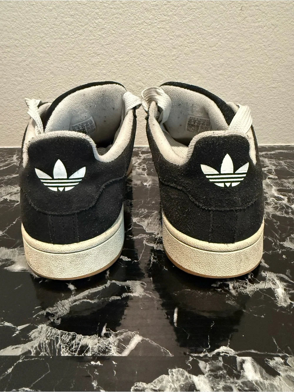 Adidas Campus 00 black sneakers
